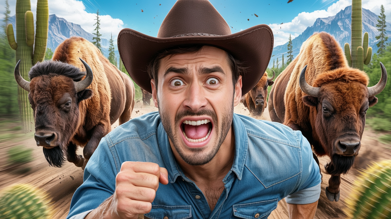 Running for My Life in the Wild West